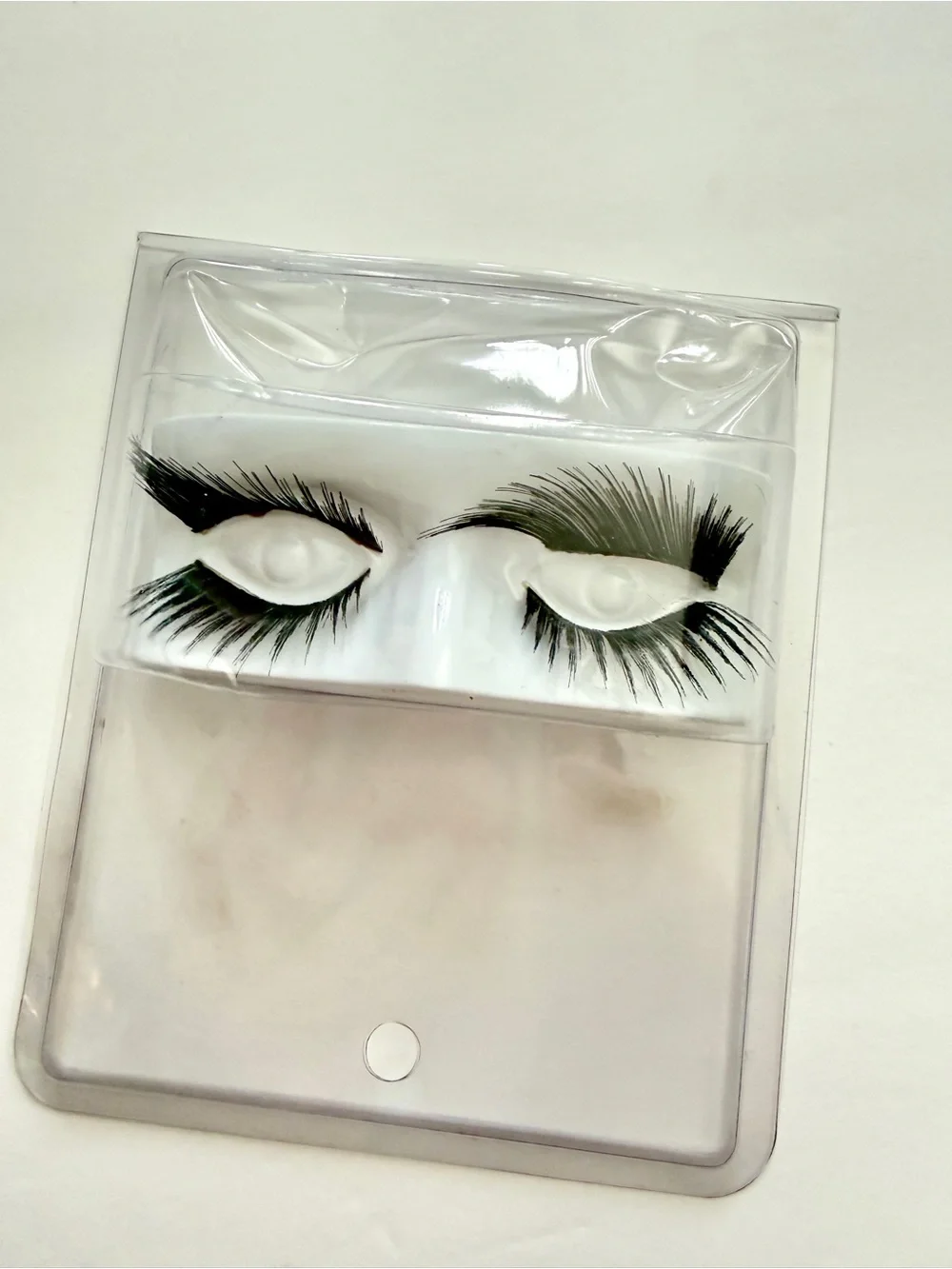 Dramatic Halloween False Eyelashes - Black